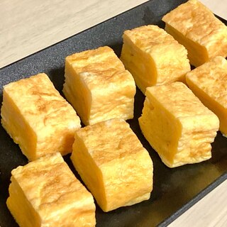 ⭐我が家のお弁当の定番⭐だし巻き玉子♪冷凍保存OK